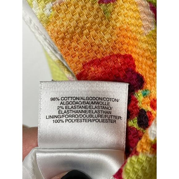 Black Label by Evan-Picone Multicolor Floral Sleeveless Dress Women's Size 6 - Picture 5 of 5